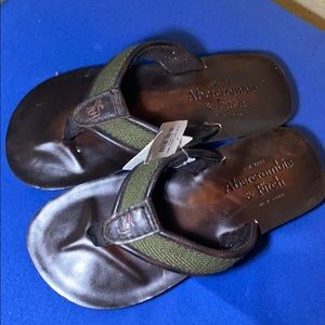 Abercrombie And Fitch Flip Flops/sandals New